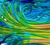 Fluid flow simulations using CFD for flow rate, fluid structure interaction, flow optimization and fan design. 